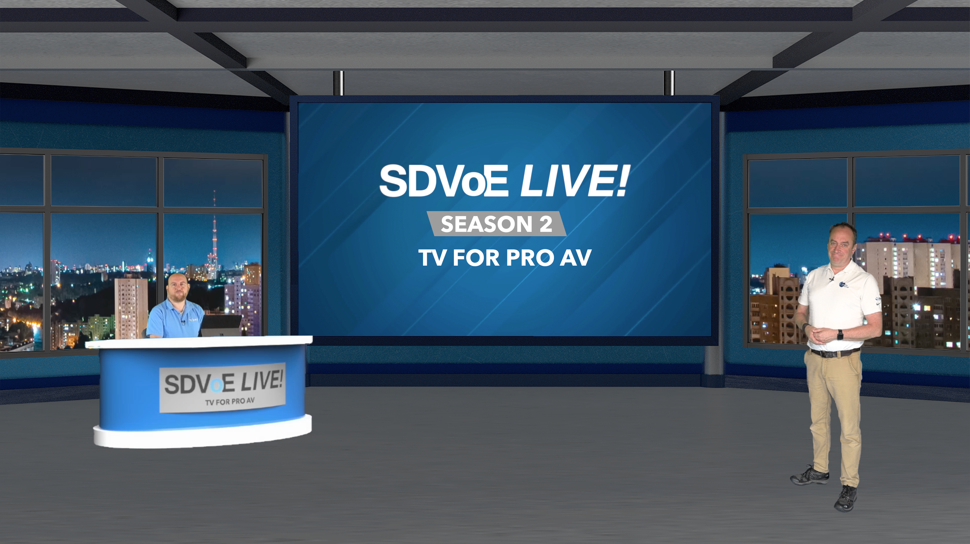 SDVoE LIVE! Season 2 Episode 2: Hey Kid, You Want a Job in AV?