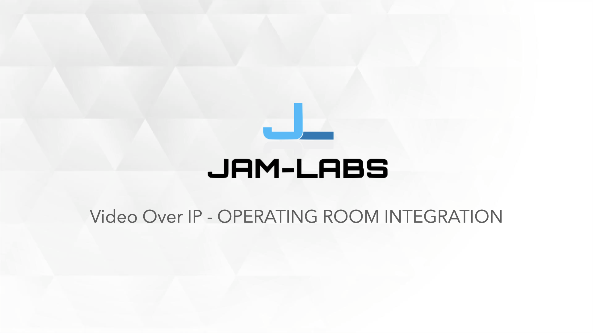 Video over IP: Operating Room Integration - John Thomas - JAM Labs